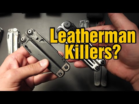 Видео: Leatherman, пожалуйста, отнеситесь к этому серьёзно. (Эти мультитулы — настоящие соперники)