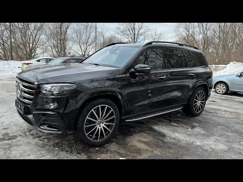 Видео: Новый Mercedes Benz GLS 450i 2023г, цена 17.400.000 рублей.