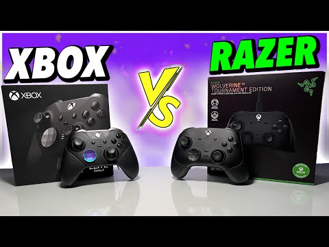 Видео: Битва контроллеров XBOX PRO | Razer Wolverine V3 против Elite Series 2