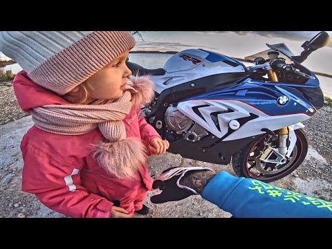 Видео: ЗАГНАЛ МОТОЦИКЛ ДОМОЙ Bmw s1000rr | Фотосет с Мелкой | ЖГУ РЕЗИНУ
