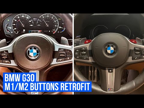 Видео: BMW G30: КНОПКИ M1/M2 ДЛЯ МОДЕРНИЗАЦИИ (ПОЛНОСТЬЮ ФУНКЦИОНАЛЬНЫ)