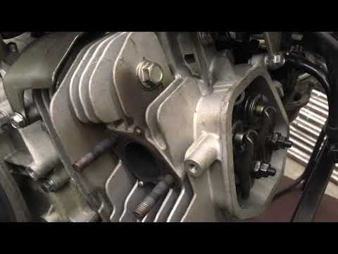 Видео: Подтяжка головки ГБЦ на мотобуксировщике