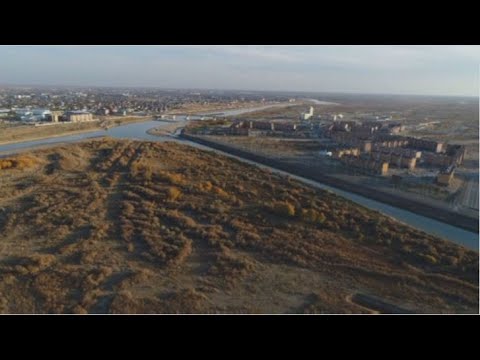 Видео: Уровень воды Аральского моря и Сырдарьи повышается