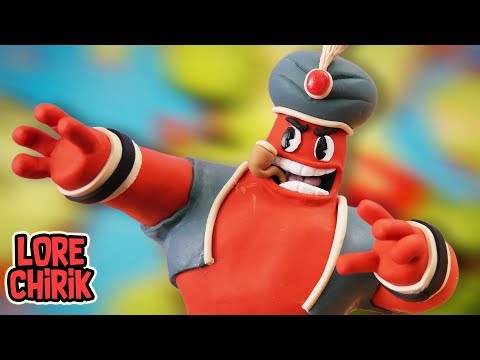 Видео: Создание босса Джимми Великого из Cuphead + АНИМАЦИЯ
