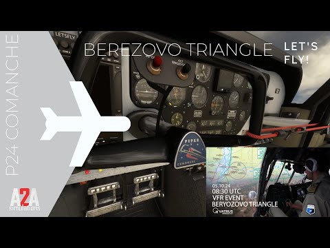 Видео: Треугольник Березово , VATSIM, MSFS2020