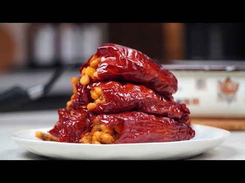 Видео: Сушени Чушки с Боб