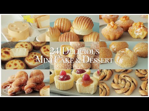 Видео: Попробуйте эти мини-десерты! 💛 Вкусный рецепт 24 мини-тортов и десертов | Видео о выпечке