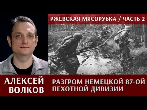 Видео: Ржевская мясорубка - 2: разгром немецкой 87-й пехотной дивизии