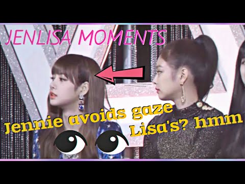 Видео: Дженни избегает взгляда Лисы? 🤔😏 | JENLISA IN YOUR AREA~💖