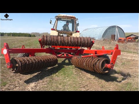 Видео: Трактор МТЗ 80  1994 года выпуска готовится к посевному