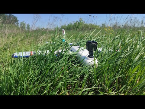 Видео: Полёты на пенолёте Hee Wing T1