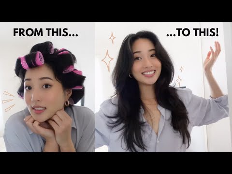 Видео: БОЛЬШАЯ, УПРУГАЯ УКЛАДКА ВОЛОС | руководство по использованию бигуди