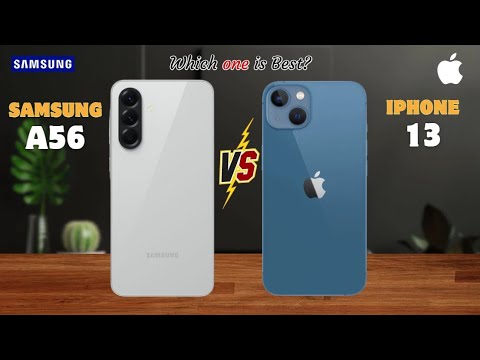 Видео: Samsung A56 против iPhone 13⚡полные сведения