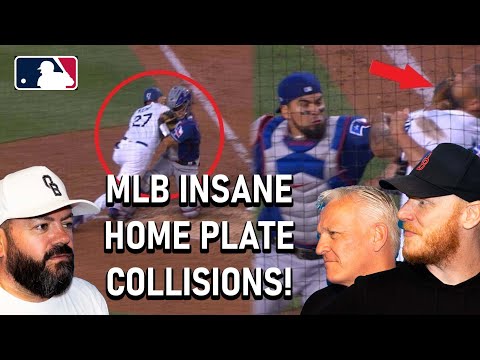 Видео: Реакция на безумные столкновения на домашней базе MLB! | ОФИЦИАЛЬНЫЕ ПАРНИ РЕАКЦИЯ!