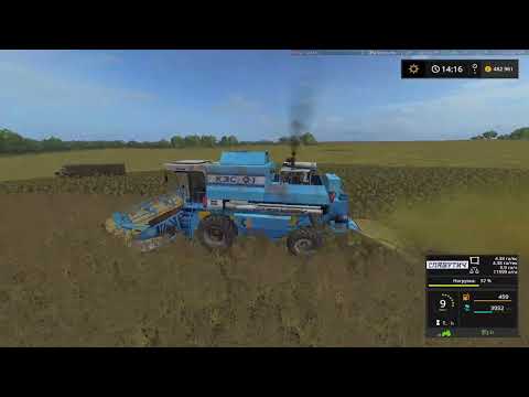 Видео: Farming Simulator 17.Карта***** Рассвет*****.Серия 49.уборка рапса.