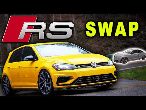 Видео: Максимальное обновление VW Golf R: замена двигателя Audi RS3