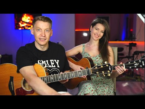 Видео: Би 2 - Серебро / Роман Конограй Гитара с нуля и Jenny Ann