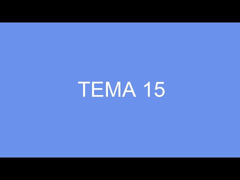 Видео: ТЕМА 15