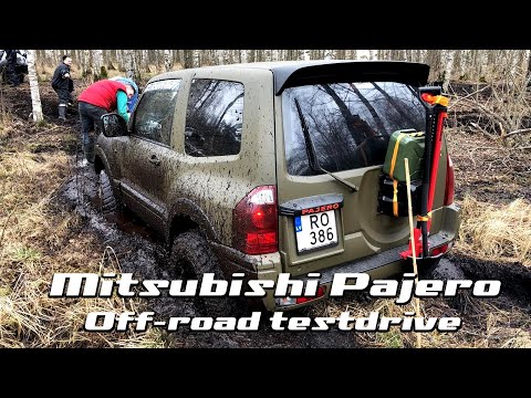 Видео: Mitsubishi Pajero Off-road testdrive/ Тестируем Новый проект!