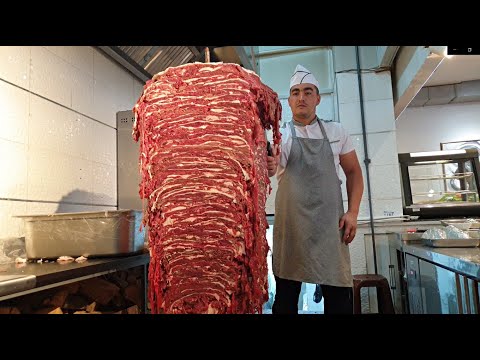 Видео: НЕПОВТОРИМЫЙ ВКУС ТАШКЕНТСКОЙ ШАУРМЫ | В ДЕНЬ 110 кг ГОВЯДИНЫ