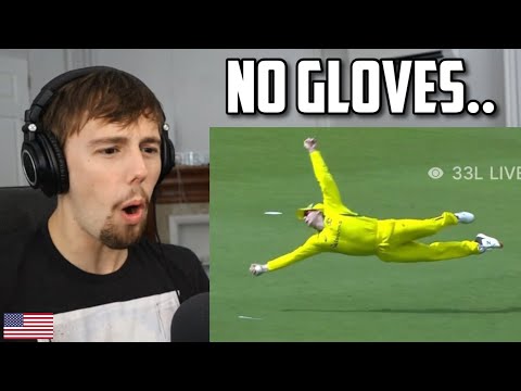 Видео: Американец реагирует на самые невероятные моменты в крикете