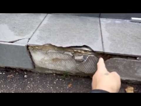 Видео: Как приклеить плитку на крыльце ,не дайте себя обмануть , БРАК