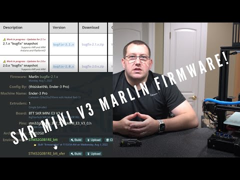 Видео: Обновление прошивки SKR Mini e3 v3 Marlin