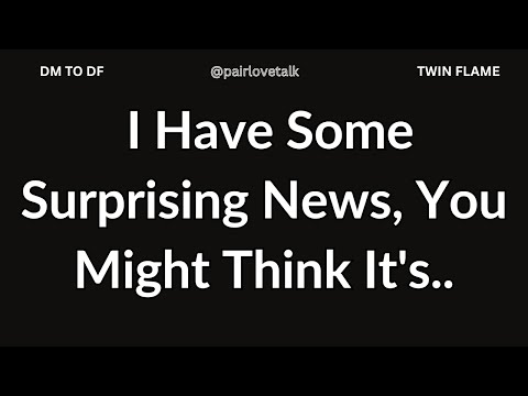Видео: DM 💌 У меня есть удивительные новости, вы можете подумать, что это...❤️😲😳 DM TO DF 🖤 Божественная...