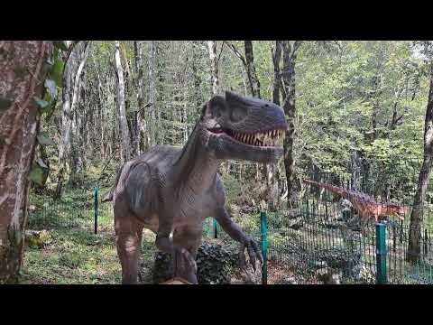 Видео: 18 серия. Грузия 2024. Заповедник Сатаплия. Пещера, следы динозавров.