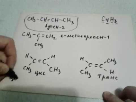 Видео: 28. Что такое геометрическая изомерия