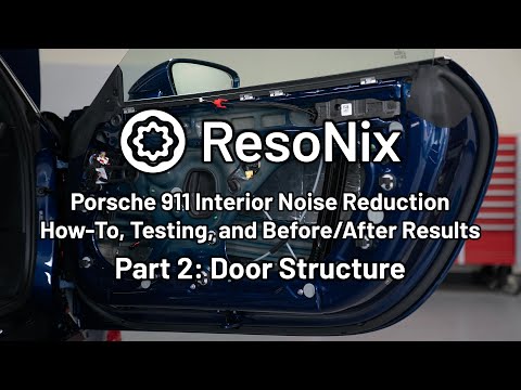 Видео: Porsche 911 GT3 2023 года — шумоизоляция и снижение шума в модели 992 с помощью ResoNix — Часть 2...