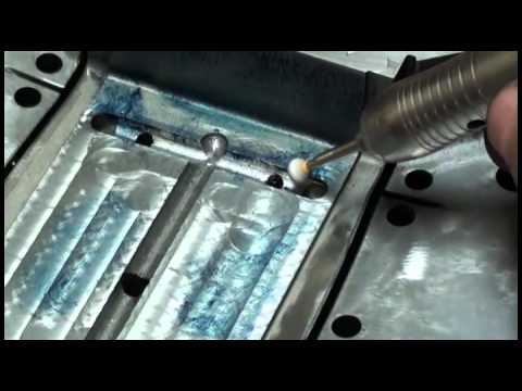 Видео: Инструментальный цех Полировка пресс-форм 1.1