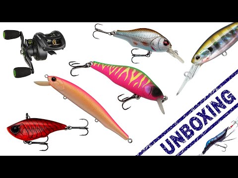 Видео: Распаковка Воблеров и Спиннинговых Обновок | Unboxing