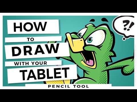 Видео: Учебное пособие по Adobe Illustrator с использованием планшета Wacom