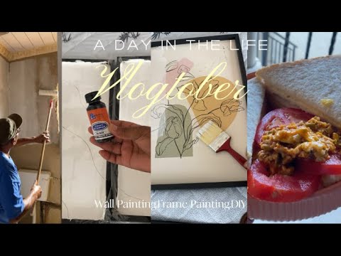 Видео: Vlogtober: Эпизод 2 | Живопись | Стирка и многое другое…