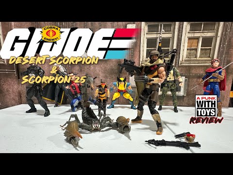 Видео: Обзор GI Joe Classified Desert Scorpion и Scorpion-25