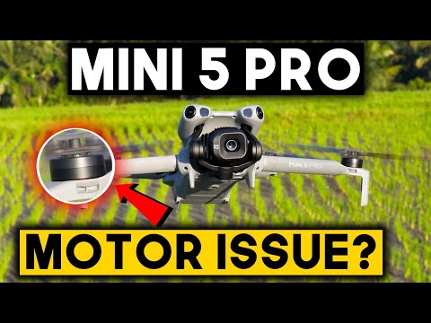 Видео: Почему двигатели моего Mini 5 Pro пульсируют при взлете?