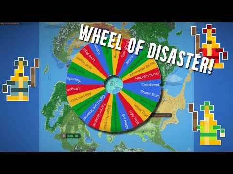 Видео: Когда король умирает, королевство сталкивается с случайной катастрофой! — WorldBox Battle Royale