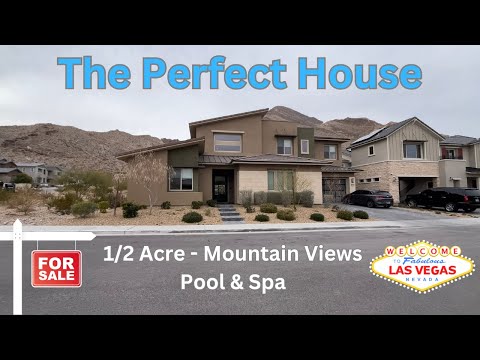 Видео: Роскошный дом на продажу в Лас-Вегасе | Удивительное сообщество | Элегантность и функциональность...