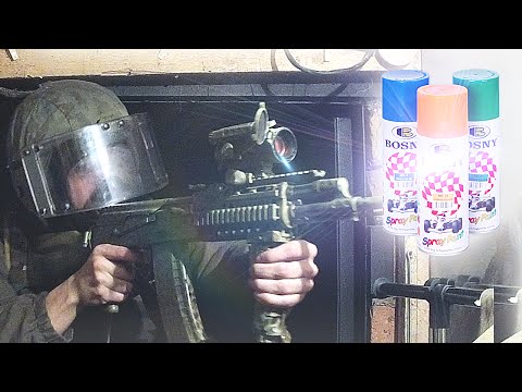 Видео: Как покрасить оружие + рассуждения о незаметности