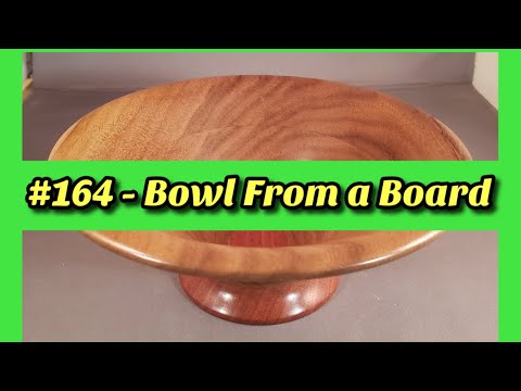 Видео: Изготовление чаши из доски – также известной как «экономная чаша»