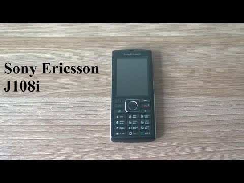 Видео: Обзор Sony Ericsson J108i (Cedar) | Ретро-телефон из 2010 года