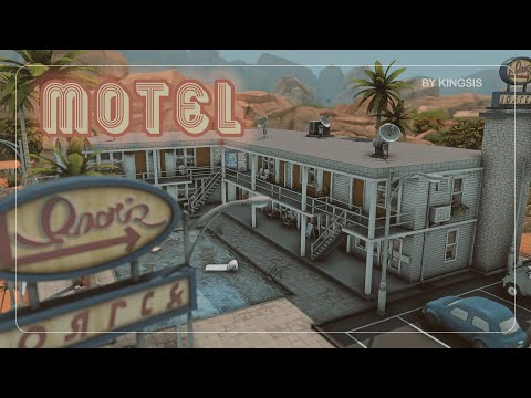 Видео: Мотель | Строительство The Sims 4 | Motel