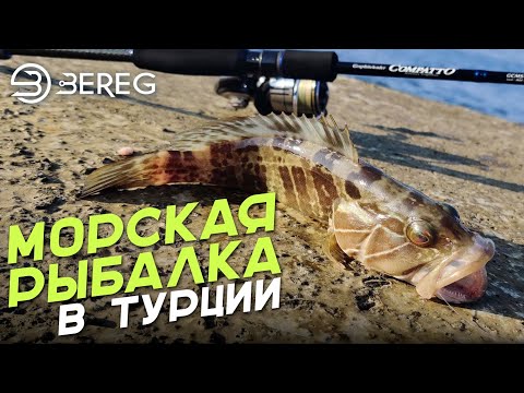 Видео: Морская рыбалка в Турции. Тревел спиннинг для Рокфишинга.