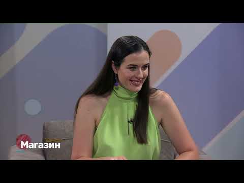 Видео: Магазин: Aктерката Елена Трајковска и  Арѓент Чиљафи од Црвен Крст на Град Скопје