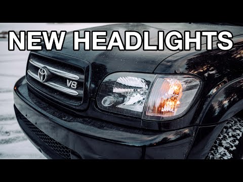 Видео: Установка фар на Sequoia первого поколения | РУКОВОДСТВО ПО ЭКСПЛУАТАЦИИ