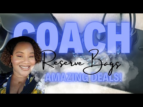 Видео: ПРЕДСТАВЛЯЕМ СУМКУ COACH RESERVE!! ЛУЧШИЕ ПРЕДЛОЖЕНИЯ 2025 ГОДА‼️