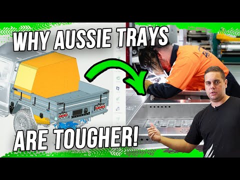 Видео: Как производятся лучшие в Австралии поддоны и навесы для полноприводных автомобилей — экскурсия п...