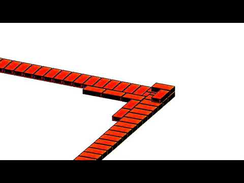 Видео: Кладка угла в 1.5 кирпича • Угол в 1.5 кирпича