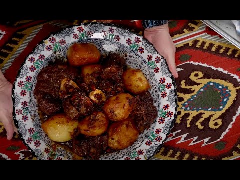 Видео: Говяжий хвост - самое вкусное мясо? А если в казане?